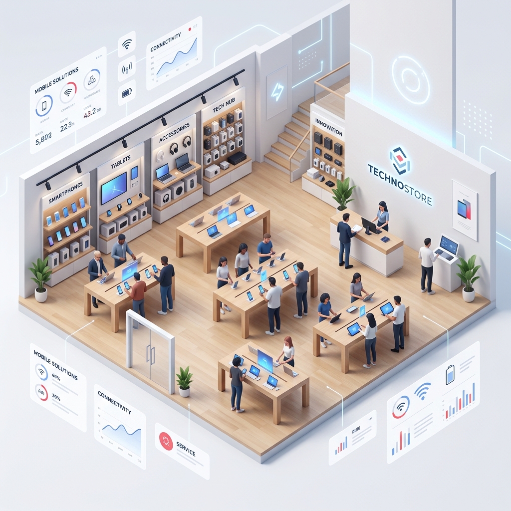 Dashboard Retail Ocean Space